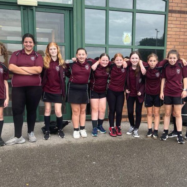 Image of Year 8: The year 8 netball team were undefeated at the Blackpool netball tournament today and are now north champions. 