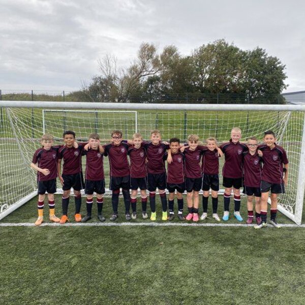 Image of Year 7: The year 7 Footballers got off to a flying start today with a convincing 7-3 win over Broughton High School.